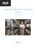 Almacenamiento de Materias Primas (Caso Práctico)