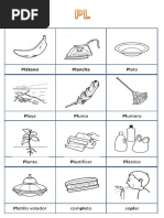 Difonos Consonánticos Con L (Dibujos) Blanco y Negro