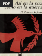 Asi en La Paz Como en La Guerra - Guillermo Cabrera Infante