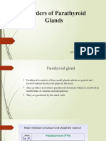 Disorders of Parathyroid Glands