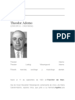 Theodor Adorno