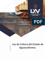 Ley de Cultura Del Estado de Aguascalientes