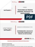 Tasaciones de Predios Urbanos, Rústicos y de Edificaciones Ua4