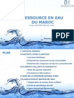 Ressource en Eau Maroc