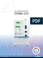 Horiba OCMA 310 Datasheet