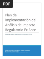 Plan Implementacion AIR Ex Ante PDF