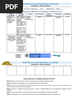 ESTADISTICAS DE GRADO DECIMO - FORMATO DEL PFAP - Anexo 4