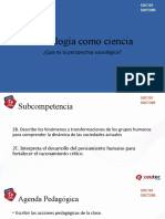 Sociología Como Ciencia La Perspectiva Sociologica S 1