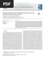 Operation of Distribution Network With Optimal Placement and Sizing of Dispatchable DGs and Shunt Capacitors