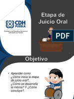 Etapa de Juicio Oral