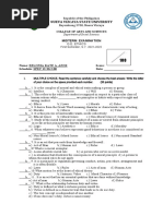 Midterm Exam in Ge Ethics Drafts