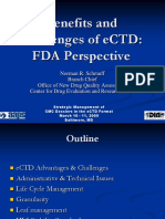 eCTD Benefits and Challenges FDA Perspectives