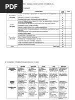 RUBRICS (SLOs and Presentations)