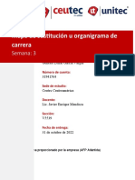 Mapa de Sustitución U Organigrama de Carreras - GenesisGarcía - 31941564