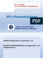 PFI e Personalizzazione