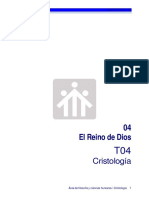 Tema 4. El Reino de Dios