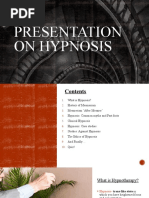 Hypnosis Presentation