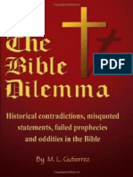 The Bible Dilemma Historical Contradictions, Misquoted Statements, Failed Prophecies and Oddities in The Bible (PDFDrive)