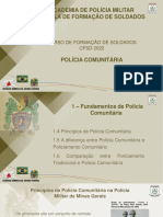 Aulas 5-6 Princípios de Polícia Comunitária, Diferenças e Comparações 2022-06-08