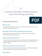 Disorders of The Vulva - Common Causes of Vulvar Pain, Burning, and Itching - ACOG