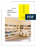 Proyecto Anual Biblioteca Preescolar