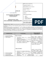 Plan Auditoria Administrativa