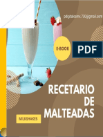 Recetario de Malteadas