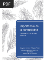 Importancia de La Contabilidad y Su Relación Con El Área Comercial