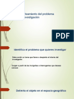 Planteamiento Del Problema de Investigaciòn