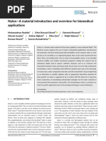 Nylon-A Material Introduction and Overview For Biomedical