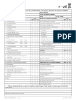 NR 18 - Lista de Inspección Antes Del Uso de La Plataformas Elevadoras Móviles de Personal