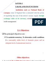 Chapter-2 Central Bank and Its Functions: An Institution Such As National Bank of Ethiopia