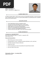 Jerome Abaro Resume