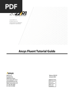 Ansys Fluent Tutorial Guide 2022 R1