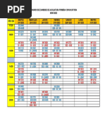 Horario Tribunales Aux 1-2023