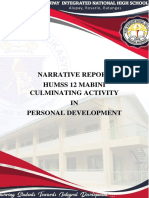 Narrative Report in Perdev