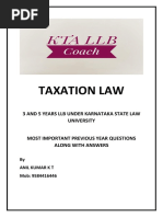 Taxation Law Notes