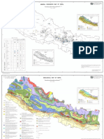 ESCAP 1993 MN Geology Mineral Resources Nepal Map