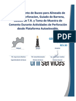 GDS-BAP-P005 Procedimiento de Buceo para Alineado, Guiado de Barrena Yo Guiado de TR y Toma de Muestra de Cemento Durante Actividades de Perforación Desde Plataforma