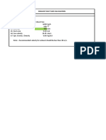 4.1 Exhaust Duct Sizing Calculation