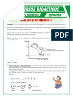 Definicion Del Enlace Quimico para Segundo de Secundaria