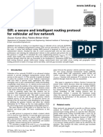 IET Networks - 2015 - Bhoi - SIR A Secure and Intelligent Routing Protocol For Vehicular Ad Hoc Network