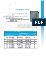 Ficha Tecnica - Caja de Pase Hermetico