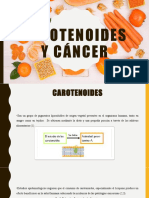 Carotenoides y Cáncer