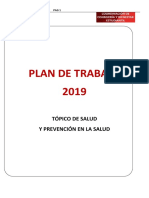 Plan de Trabajo Tópico 2019