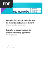 2202 - Exemple Projets de Recherche PHD - P9