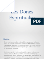 Estudio de Los Dones Espirituales