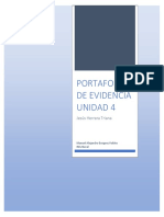 Portafolio de Evidencia Unidad 4