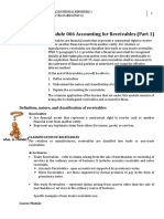 Week 03 - 01 - Module 06 - Accounting For Receivables (Part 1)