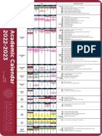 Academic Calendar 2022-2023 Update 23 AUG 2022